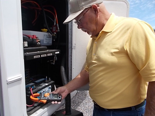 Voltage inspection - Don Baker RV Inspections