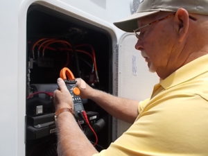 Voltage inspection 2 - Don Baker RV Inspections
