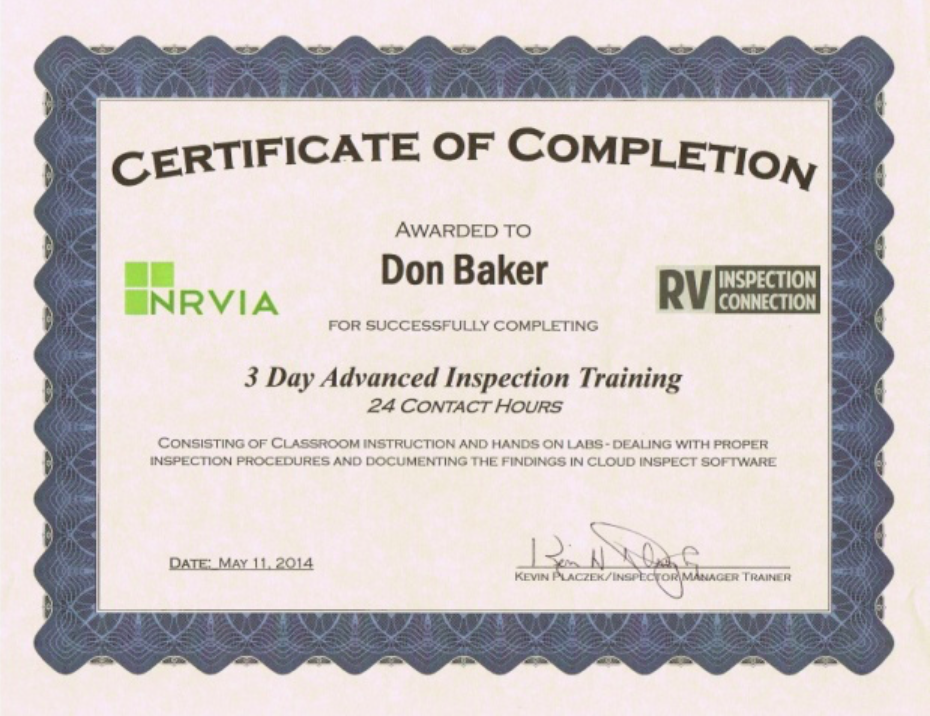 NRVIA-Advanced-Inspector-Certificate-Don-Baker